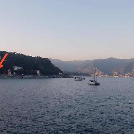 Portofino Seaview Apartment, 50 Meters From The Beach, Free Parking, Air Conditioning Paraggi Dış mekan fotoğraf