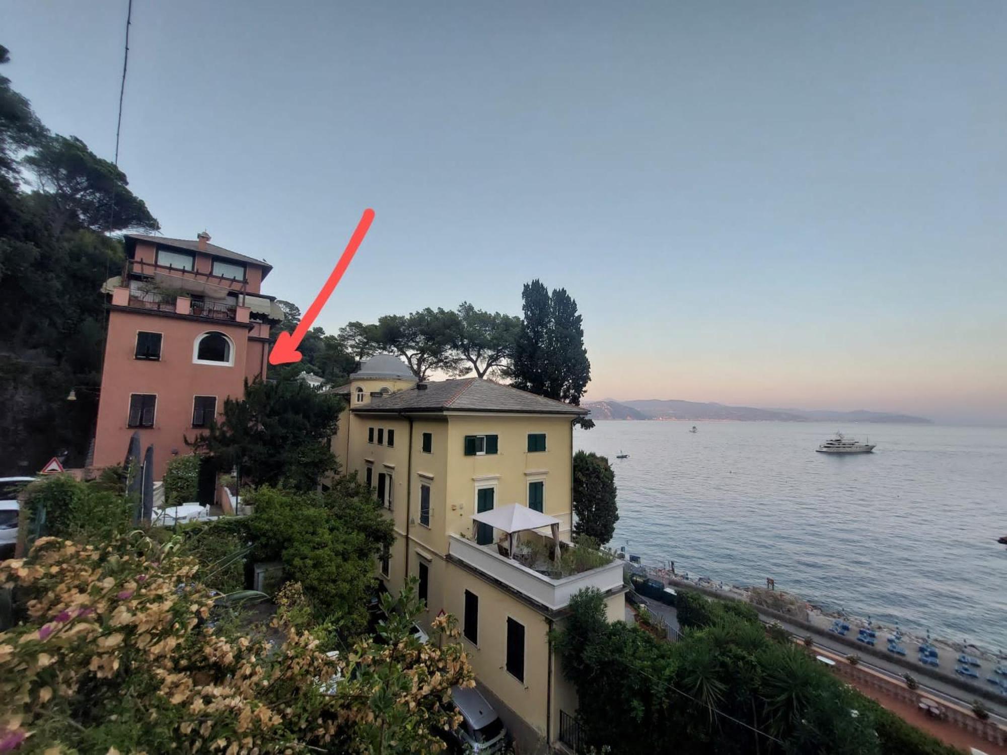 Portofino Seaview Apartment, 50 Meters From The Beach, Free Parking, Air Conditioning Paraggi Dış mekan fotoğraf