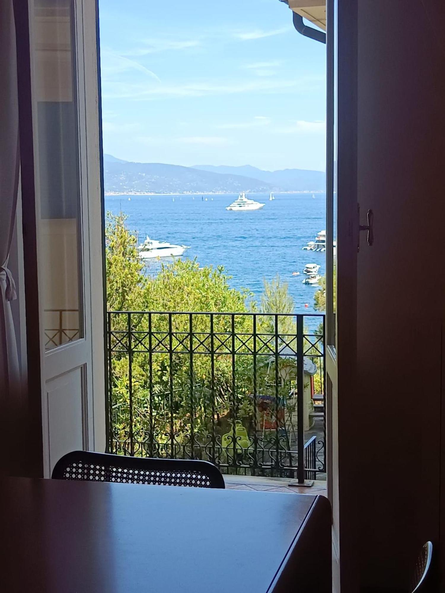 Portofino Seaview Apartment, 50 Meters From The Beach, Free Parking, Air Conditioning Paraggi Dış mekan fotoğraf