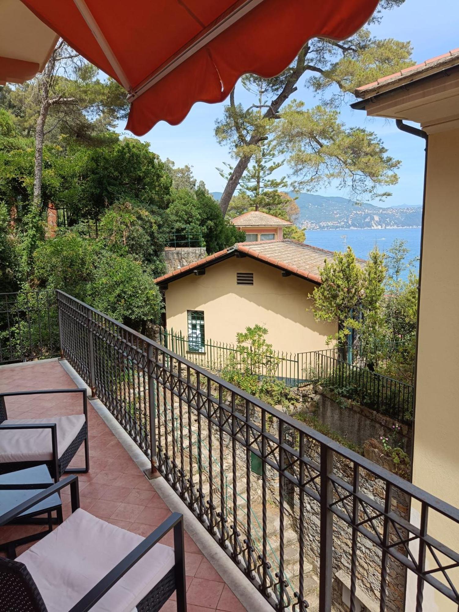 Portofino Seaview Apartment, 50 Meters From The Beach, Free Parking, Air Conditioning Paraggi Dış mekan fotoğraf